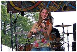Dominique Dupois at Chicago Celtic Fest - Sunday, September 17, 2006