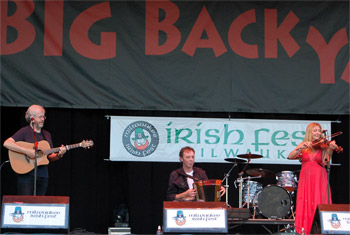 Altan at Milwaukee Irish Fest - August 21, 2011.  Photo by James Fidler