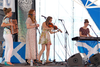 Gria at Milwaukee Irish Fest - August 16, 2014
