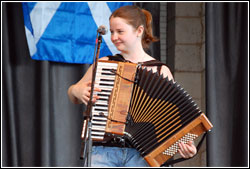 Anna Massie Band at Milwaukee Irish Fest - August 16, 2008.  Photo by James Fidler.
