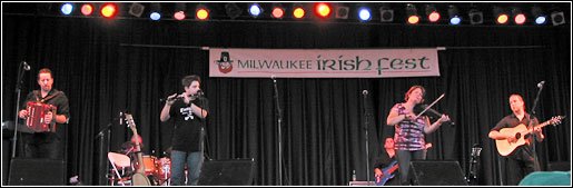 Eileen Ivers at Milwaukee Irish Fest - August 15, 2008