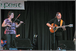 Eileen Ivers at Milwaukee Irish Fest - August 15, 2008