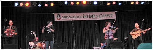 Eileen Ivers at Milwaukee Irish Fest - August 15, 2008