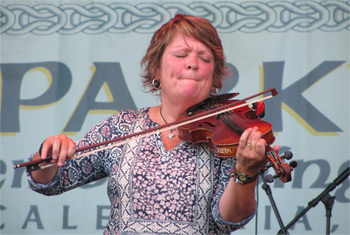 Eileen Ivers at Milwaukee Irish Fest - August 16, 2015