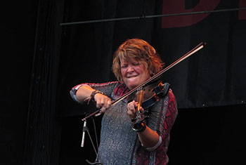 Eileen Ivers at Milwaukee Irish Fest - August 18, 2017