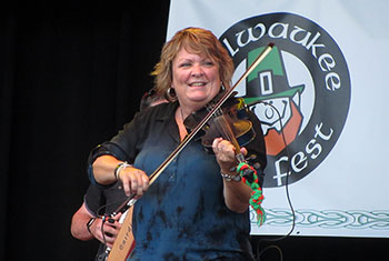 Eileen Ivers at Milwaukee Irish Fest - August 22, 2021