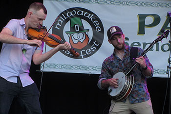 Jig Jam at Milwaukee Irish Fest 2022