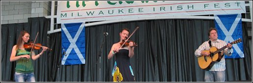 Jenna Reid Band at Milwaukee Irish Fest - August 16, 2008