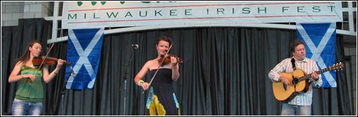 Jenna Reid Band at Milwaukee Irish Fest - August 16, 2008