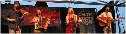 Vishten at Milwaukee Irish Fest - August 15, 2009