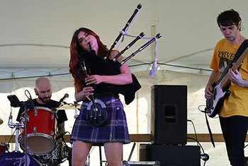Ally the Piper at Gaelic Park Irish Fest - August 23, 2025