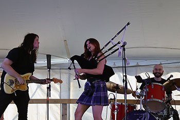 Ally the Piper at Gaelic Park Irish Fest - August 23, 2025