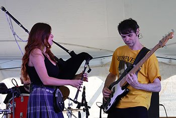 Ally the Piper at Gaelic Park Irish Fest - August 23, 2025