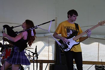 Ally the Piper at Gaelic Park Irish Fest - August 23, 2025