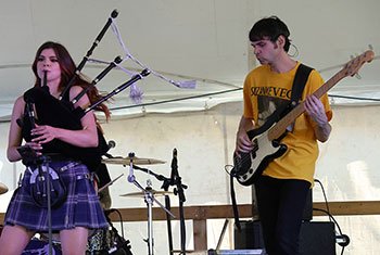 Ally the Piper at Gaelic Park Irish Fest - August 23, 2025