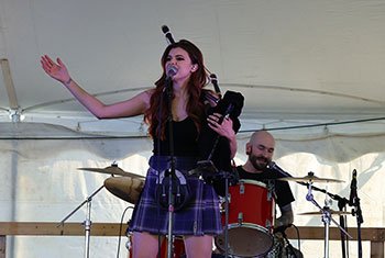 Ally the Piper at Gaelic Park Irish Fest - August 23, 2025