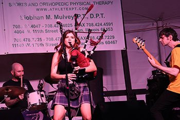 Ally the Piper at Gaelic Park Irish Fest - August 23, 2025