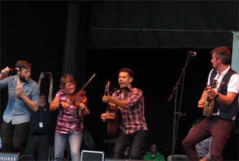 Americana - Irish Style at Milwaukee Irish Fest - August 16, 2015