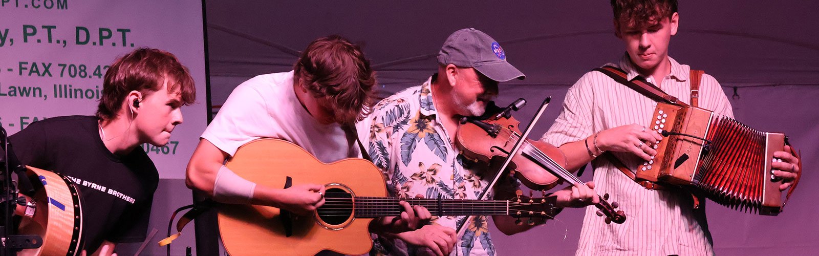 Byrne Brothers in concert