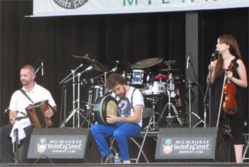 Beoga at Milwaukee Irish Fest - August 16, 2014