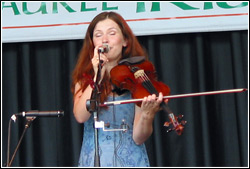 Cara at Milwaukee Irish Fest 2009 - August 16, 2009