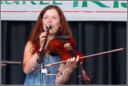 Cara at Milwaukee Irish Fest 2009 - August 16, 2009