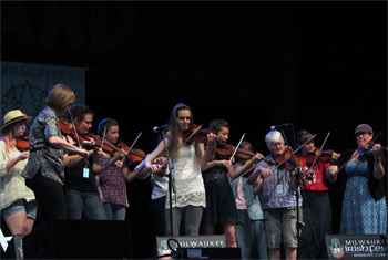 Liz Carroll and Friends at Milwaukee Irish Fest - August 14, 2015