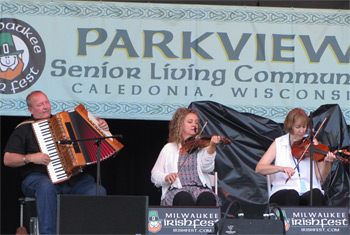 Liz Carroll and Friends at Milwaukee Irish Fest - August 15, 2015