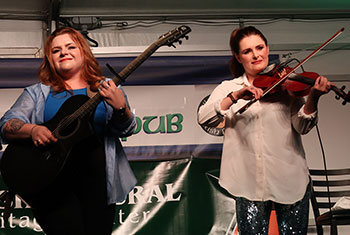 Cassie and Maggie at Milwaukee Irish Fest - August 18, 2023