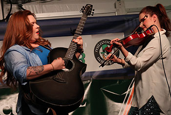 Cassie and Maggie at Milwaukee Irish Fest - August 18, 2023