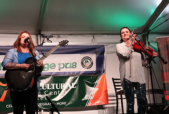 Cassie and Maggie at Milwaukee Irish Fest - August 18, 2023