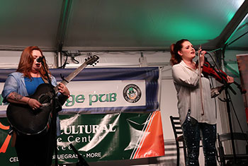 Cassie and Maggie at Milwaukee Irish Fest - August 18, 2023