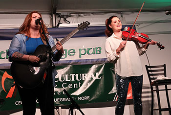 Cassie and Maggie at Milwaukee Irish Fest - August 18, 2023