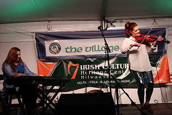 Cassie and Maggie at Milwaukee Irish Fest - August 18, 2023