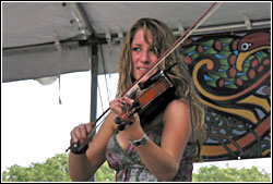 Dominique Dupois at Chicago Celtic Fest - Sunday, September 17, 2006