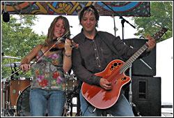 Dominique Dupois at Chicago Celtic Fest - Sunday, September 17, 2006