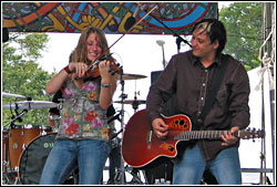 Dominique Dupois at Chicago Celtic Fest - Sunday, September 17, 2006