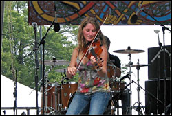 Dominique Dupois at Chicago Celtic Fest - Sunday, September 17, 2006