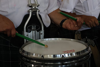 Bagpipes and Drums of the Emerald Society at Gaelic Park Irish Fest - August 27, 2023