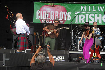 Enter the Haggis at Milwaukee Irish Fest 2022