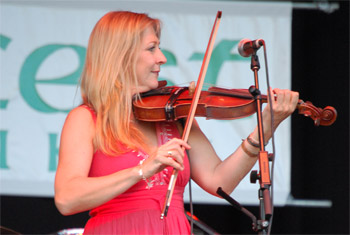 Altan at Milwaukee Irish Fest - August 21, 2011.  Photo by James Fidler