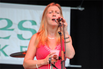 Altan at Milwaukee Irish Fest - August 21, 2011.  Photo by James Fidler