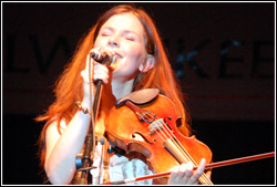 Cara at Milwaukee Irish Fest 2009 - August 15, 2009.  Photo by James Fidler.