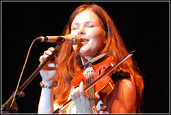 Cara at Milwaukee Irish Fest 2009 - August 15, 2009.  Photo by James Fidler.