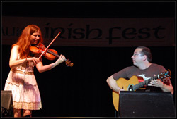 Cara at Milwaukee Irish Fest 2009 - August 15, 2009.  Photo by James Fidler.