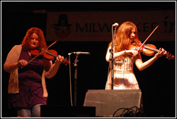 Cara at Milwaukee Irish Fest 2009 - August 15, 2009.  Photo by James Fidler.