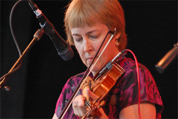 Liz Carroll, John Doyle and Friends at Mikwaukee Irish Ferst 2010 - August 21,2010.  Photo by James Fidler.