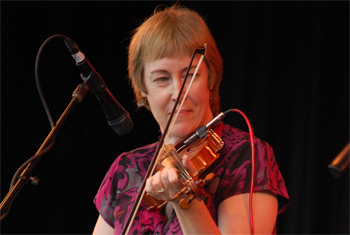 Liz Carroll, John Doyle and Friends at Mikwaukee Irish Ferst 2010 - August 21,2010.  Photo by James Fidler.