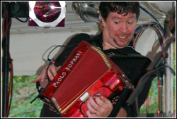 Eileen Ivers at Chicago Irish Fest - July, 2009.  Photo by James Fidler.