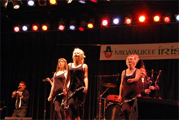 Kintra at Mikwaukee Irish Ferst 2010 - August 21,2010.  Photo by James Fidler.